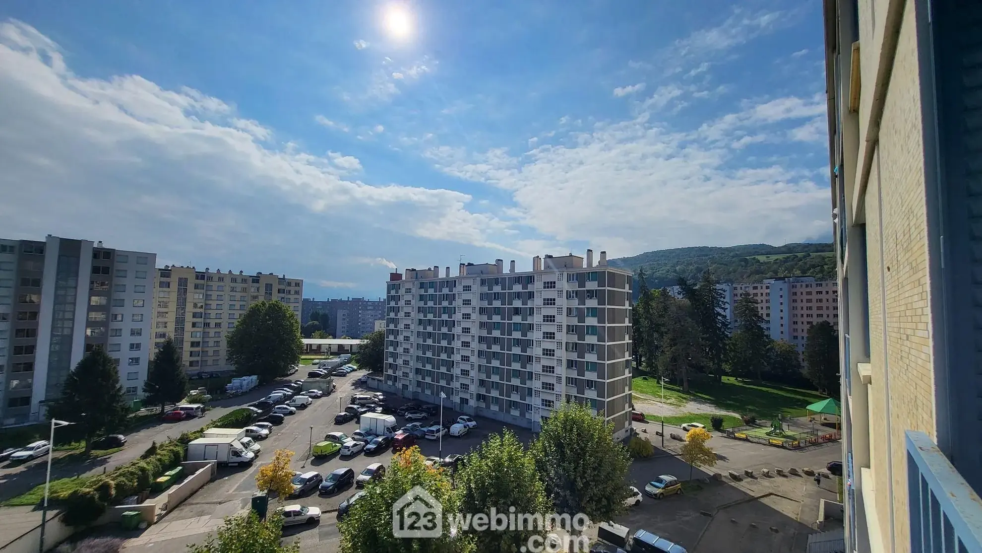 A vendre appartement lumineux de 71,25 m² à Fontaine avec vue sur Belledonne 