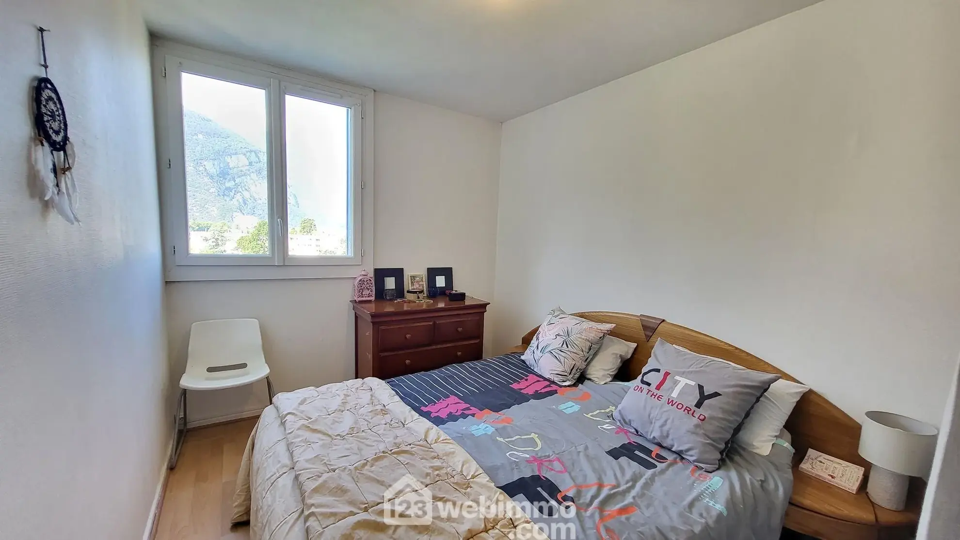 A vendre appartement lumineux de 71,25 m² à Fontaine avec vue sur Belledonne 