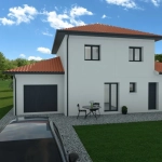 Maison neuve à construire à Vézeronce-Curtin - Qualité et performance énergétique