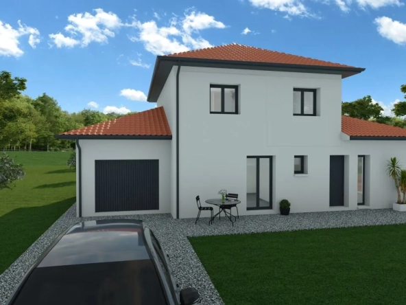 Maison neuve à construire à Vézeronce-Curtin - Qualité et performance énergétique