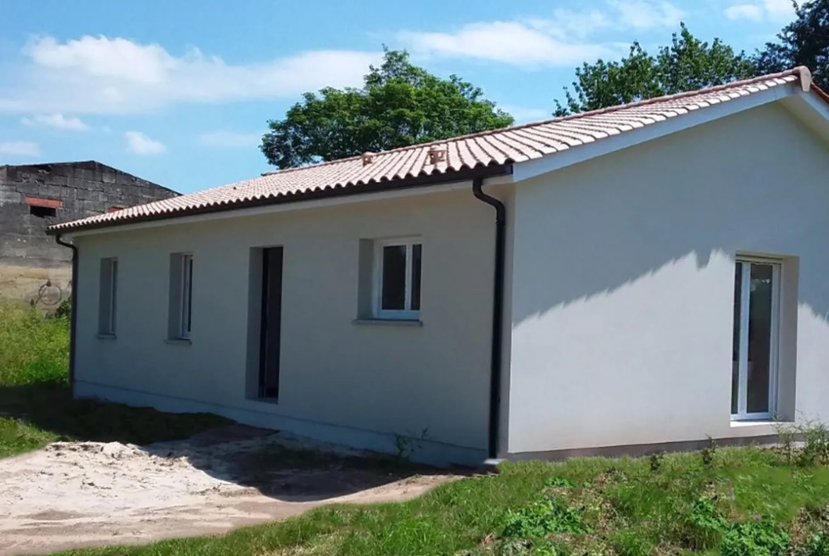 Constructeur de maison neuve à Préaux - Terrain de 1000m² avec options modernes 