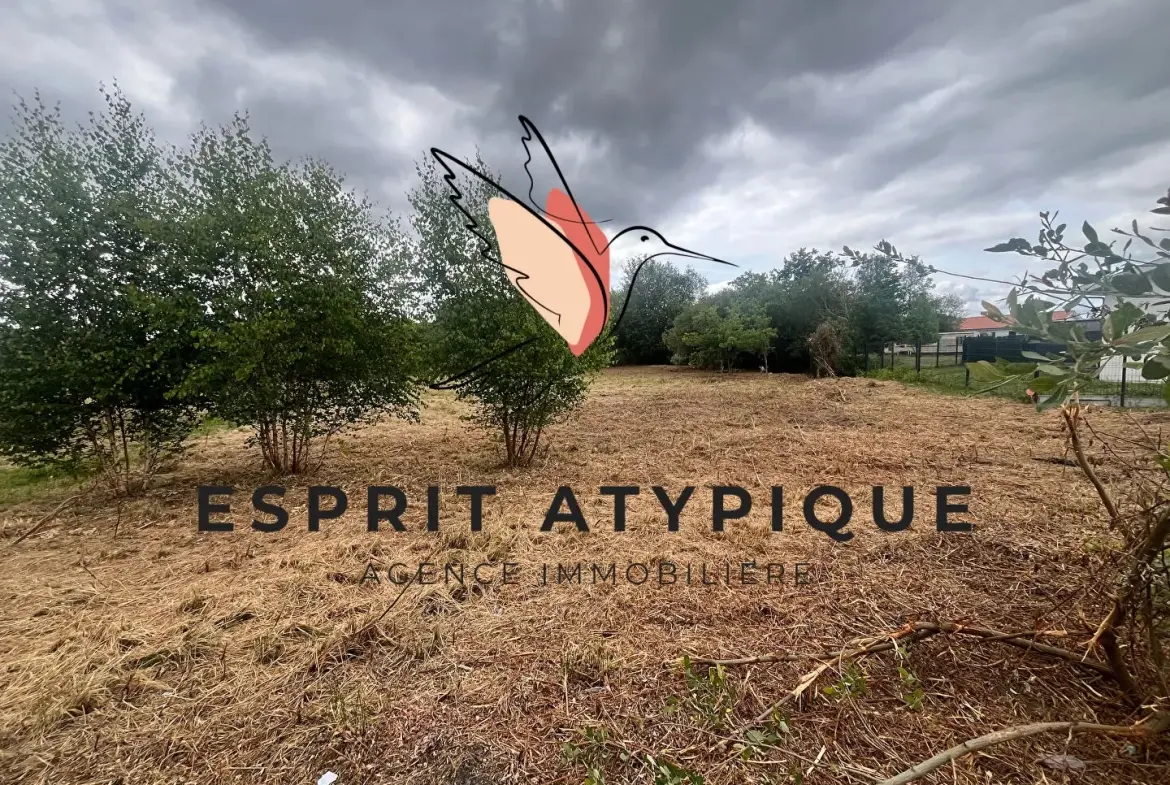 Terrain à vendre à Biscarrosse de 600 m², viabilisé, proche commodités 