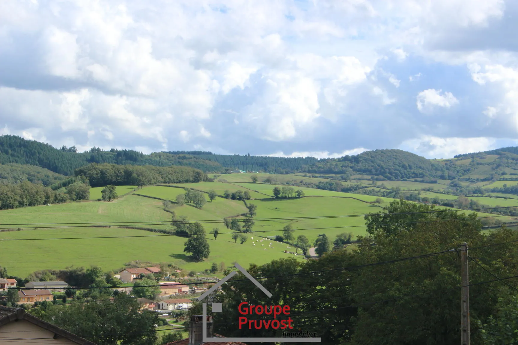 Charmante maison en pierres rénovée à Tramayes avec jardin et vue sur la campagne 