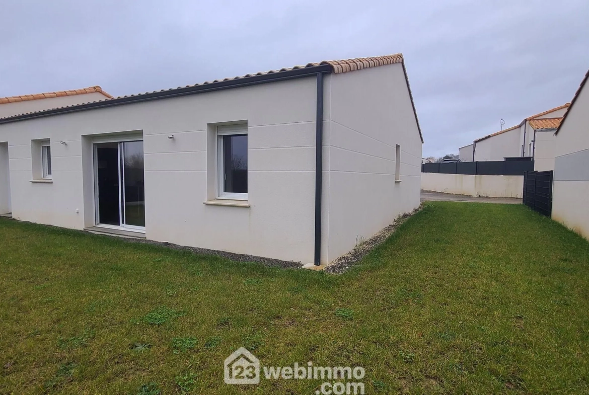 Maison neuve à Talmont-Saint-Hilaire avec vue imprenable - 81,6 m² 