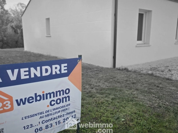 Maison neuve 81,6 m² avec vue à Talmont-Saint-Hilaire – Résidence moderne et éco-responsable