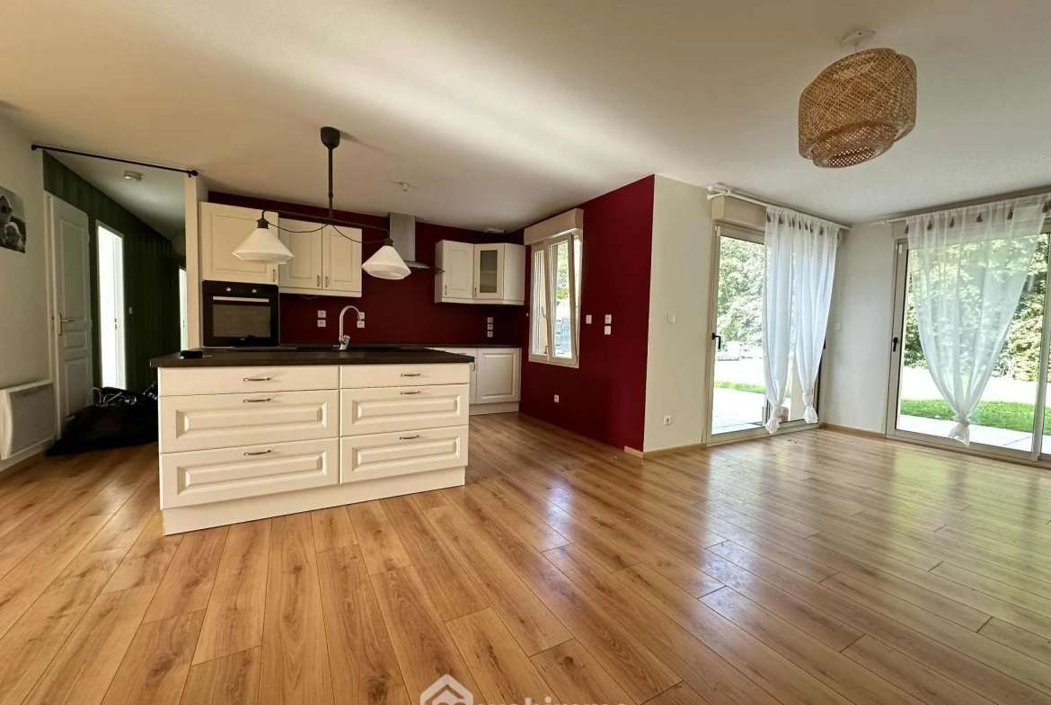Maison de plain-pied à vendre à Mons en Lannois, 117 m², jardin, 3 chambres 