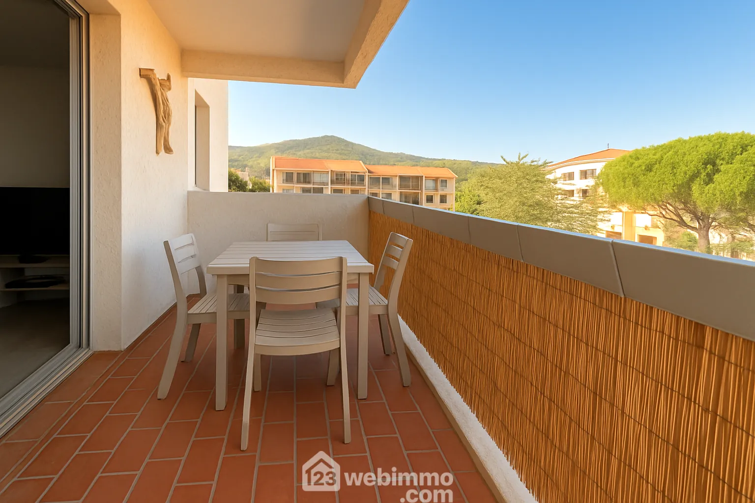 Appartement 2 pièces avec terrasse et piscine à Sainte-Maxime 