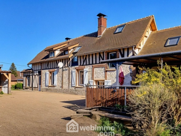 Belle maison familiale de 165 m² à Louviers avec grand terrain et garage