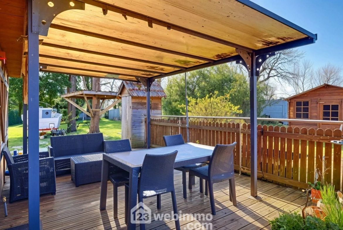 Belle maison familiale de 165 m² à Louviers avec grand terrain et garage 