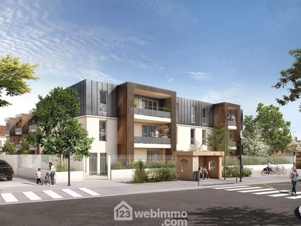 Appartement T2 dernier étage avec terrasse et parking à Vitrolles
