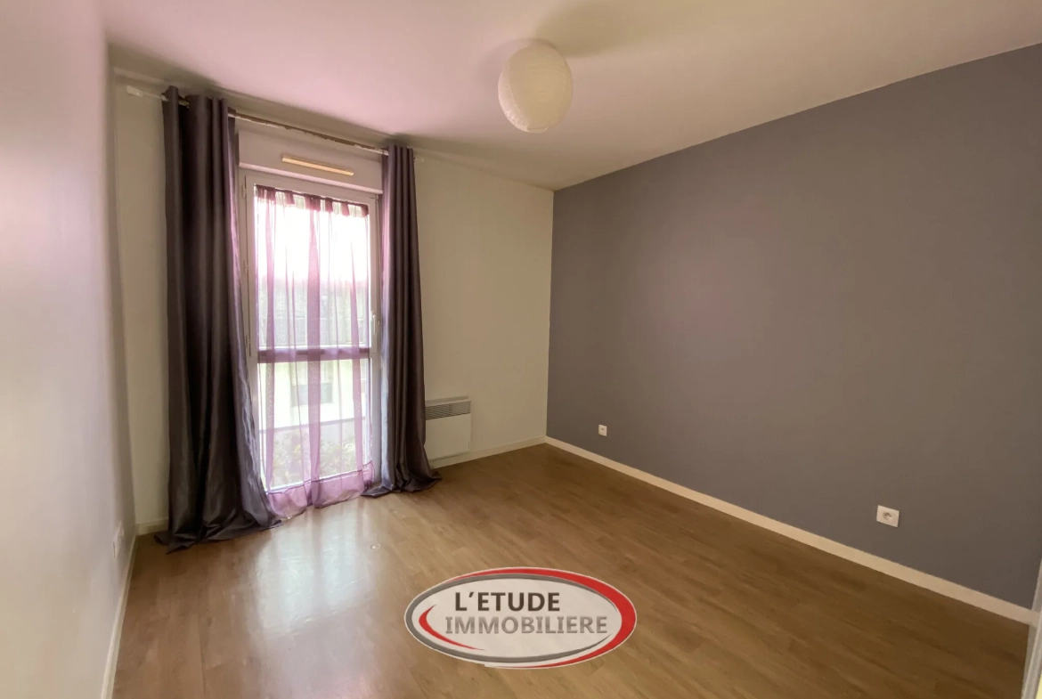Appartement 3 pièces avec balcons et parking à Nantes Nord 