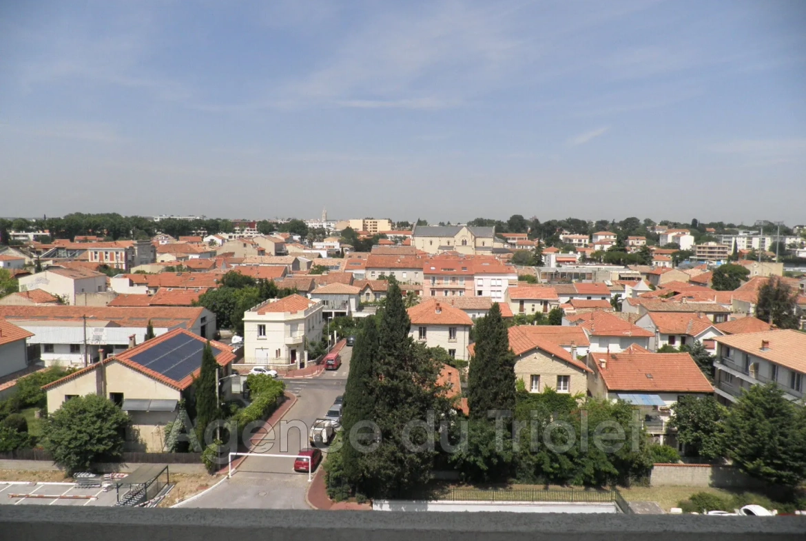 Appartement 2 pièces avec terrasse à vendre secteur avenue de Toulouse à Montpellier 
