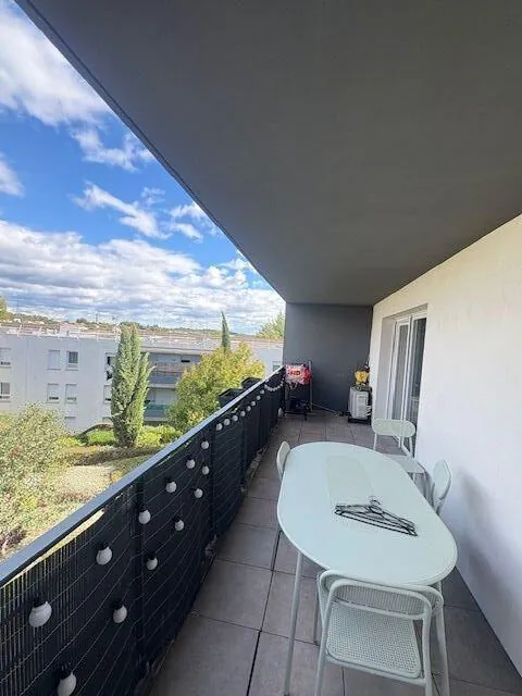 Magnifique appartement T3 avec terrasse et parking à Grabels, résidence sécurisée 