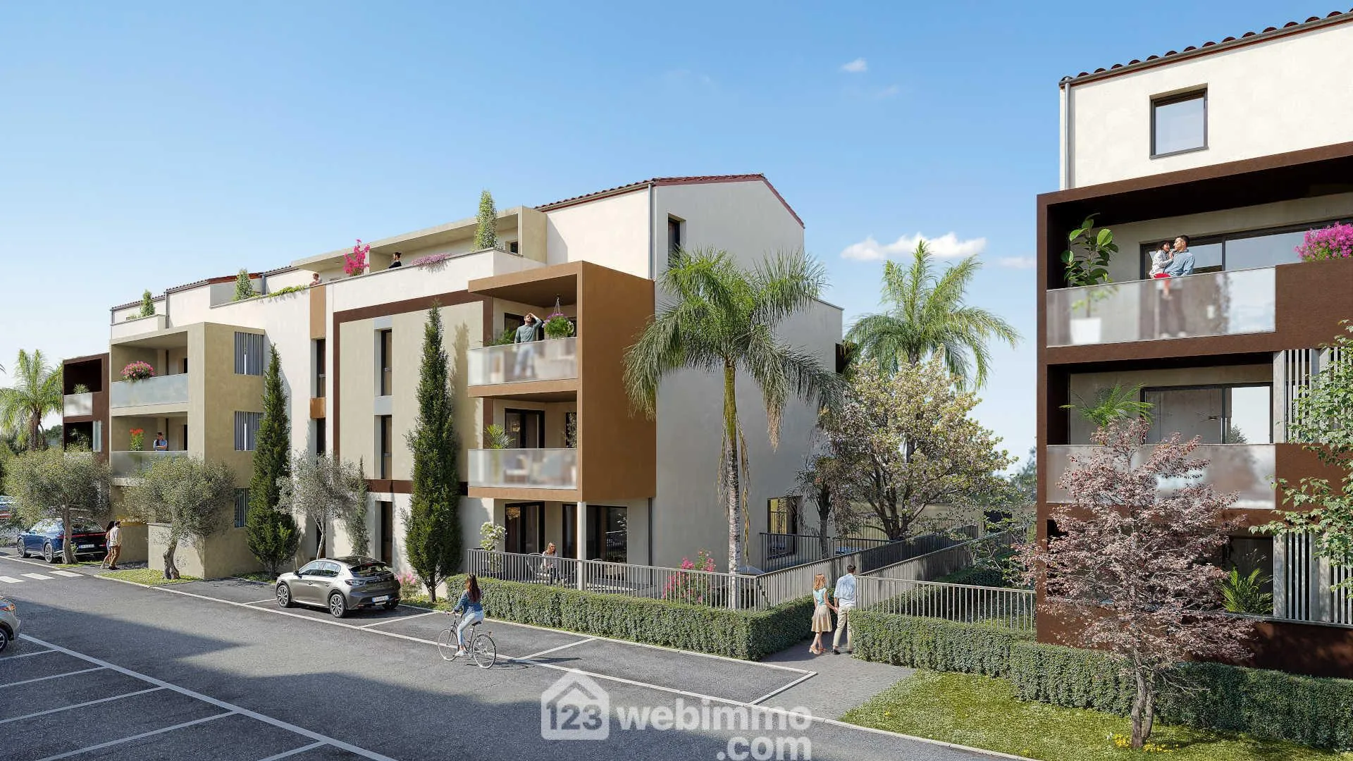 Appartement T2 neuf à Alénya avec terrasse, livraison en 2027 