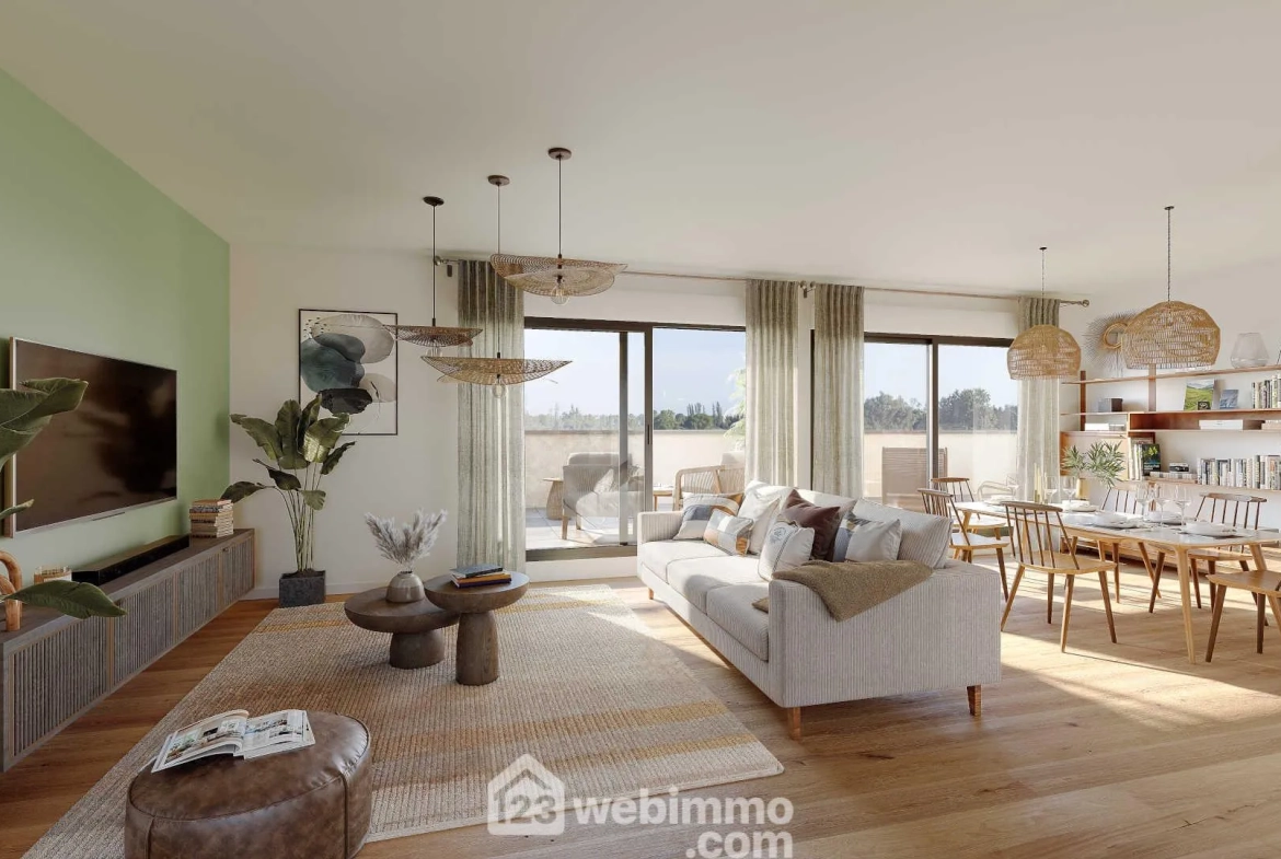 Appartement T2 neuf à Alénya avec terrasse, livraison en 2027 