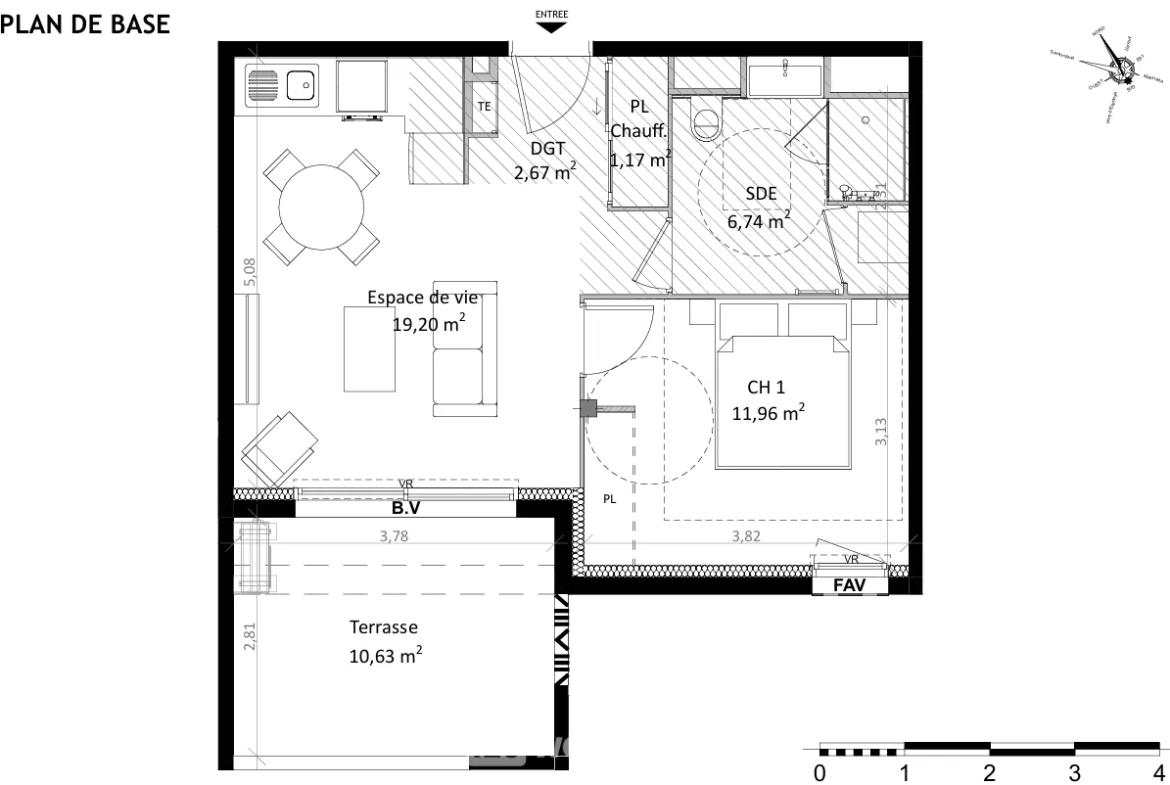 Appartement T2 neuf à Alénya - Résidence sécurisée avec terrasse et jardin privé 