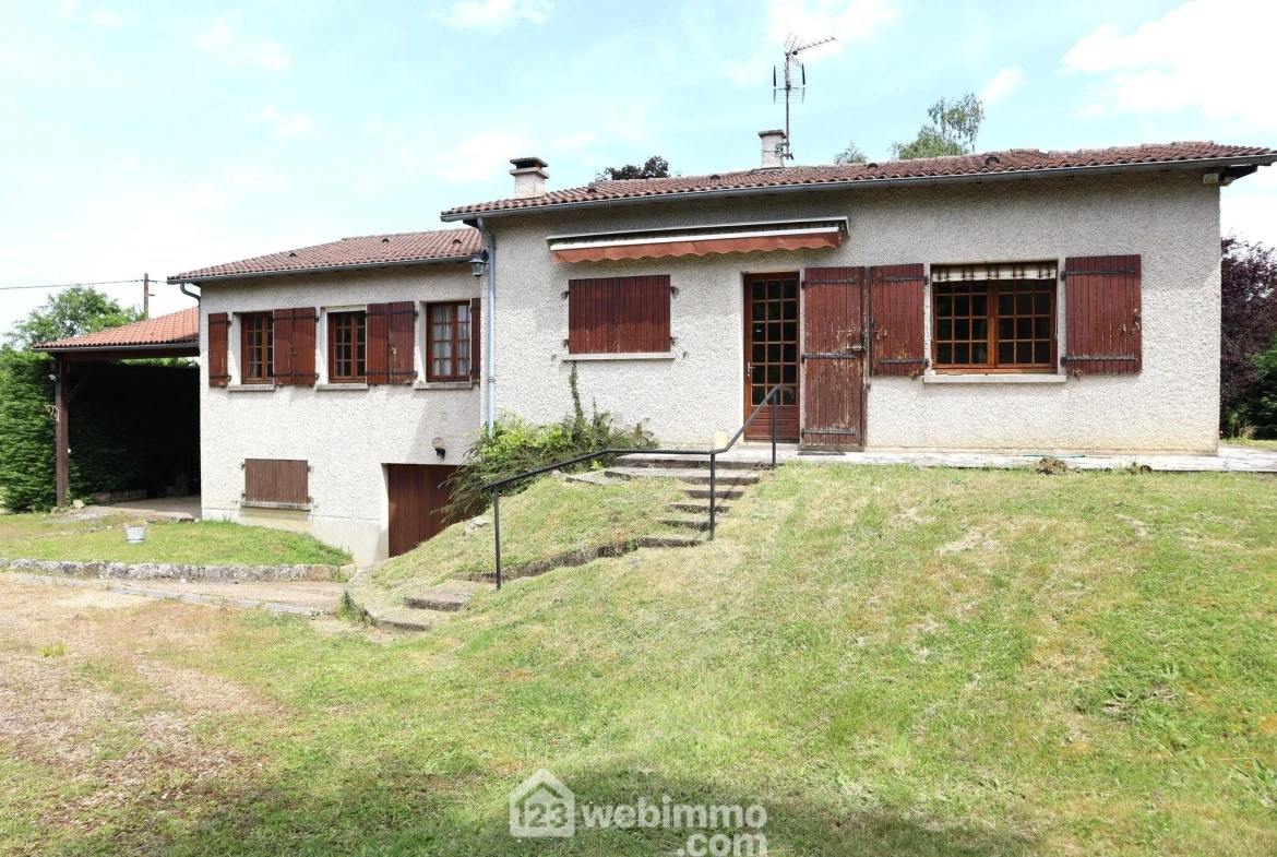 Maison spacieuse de 138 m² à vendre à Sèvres-Anxaumont avec terrain arboré 