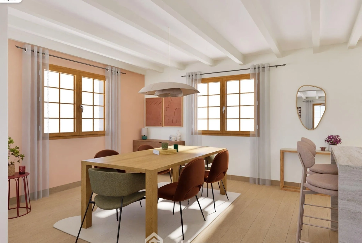 Maison spacieuse de 138 m² à vendre à Sèvres-Anxaumont avec terrain arboré 