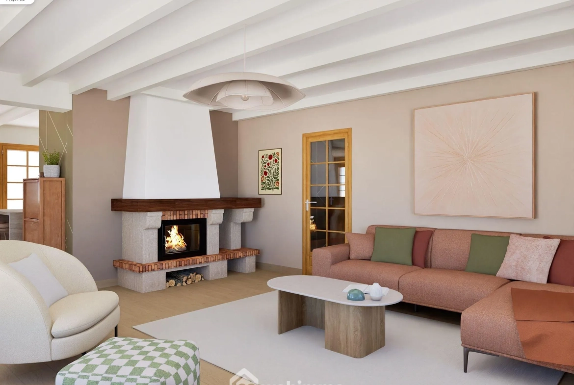 Maison spacieuse de 138 m² à vendre à Sèvres-Anxaumont avec terrain arboré 