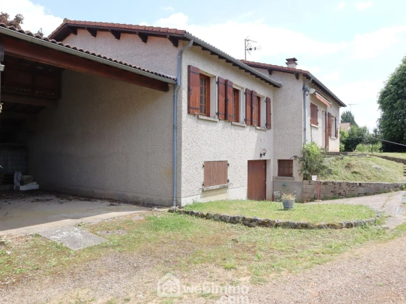 Maison de 138m² à Sèvres-Anxaumont avec grand terrain et sous-sol complet
