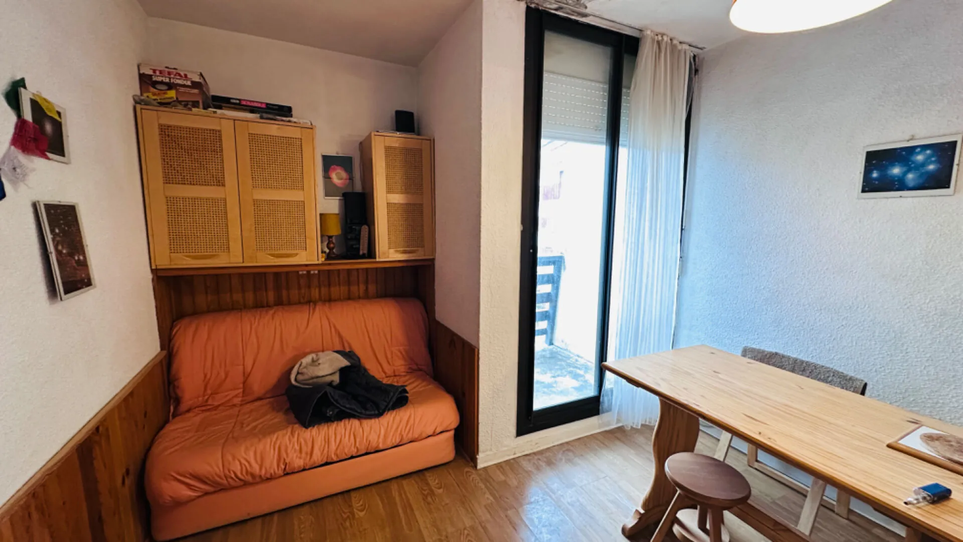Studio avec balcon, vue montagnes, box fermé à La Pierre-Saint-Martin 