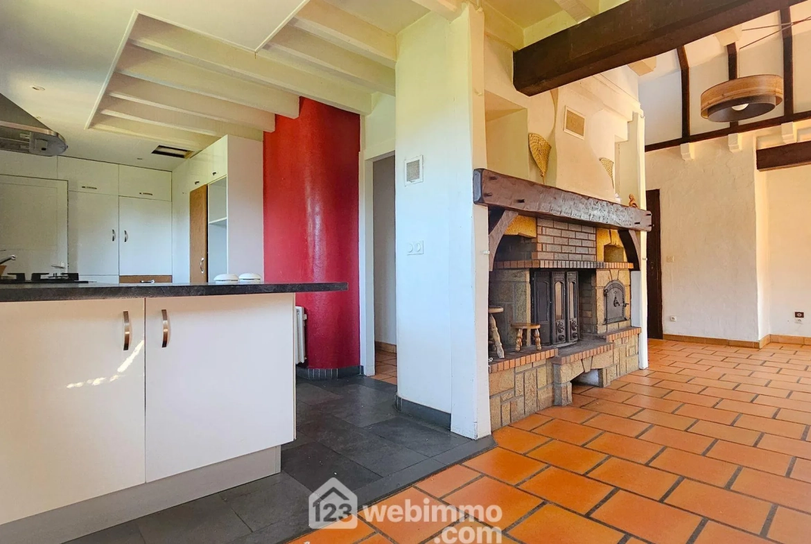 Maison familiale de 150 m² avec grand terrain à Mirepeix proche du lac 