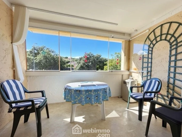 Appartement 2 pièces à Sainte-Maxime avec piscine et loggia – Investissement ou premier achat