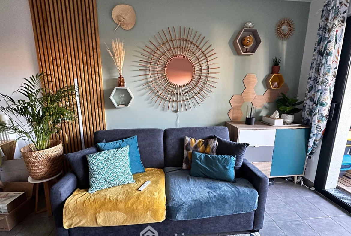 Appartement T2 récent de 43 m² à Mazères-Lezons avec terrasse et parking privé 