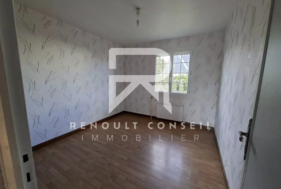 Joli pavillon traditionnel de 132 m² à Beaumont le Roger avec jardin clos 