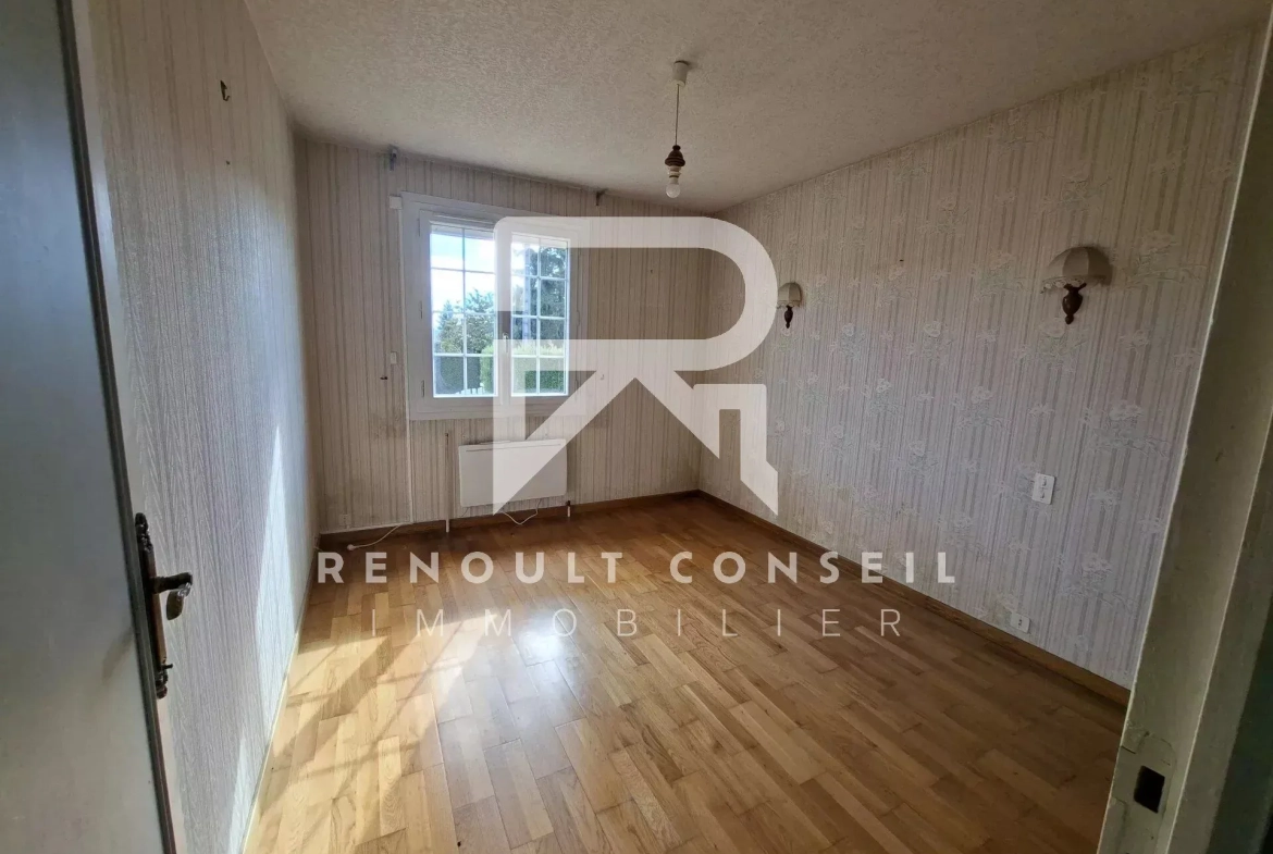 Joli pavillon traditionnel de 132 m² à Beaumont le Roger avec jardin clos 