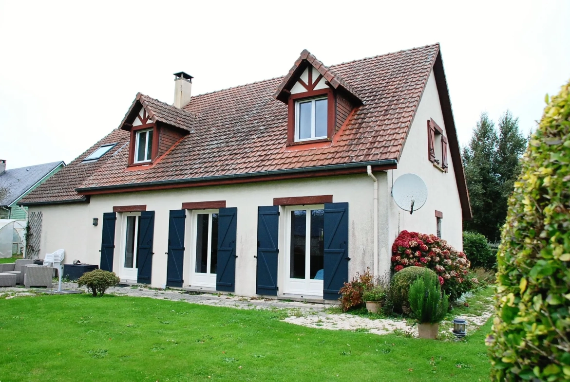 Superbe pavillon individuel de 5 chambres à vendre près de Fécamp 