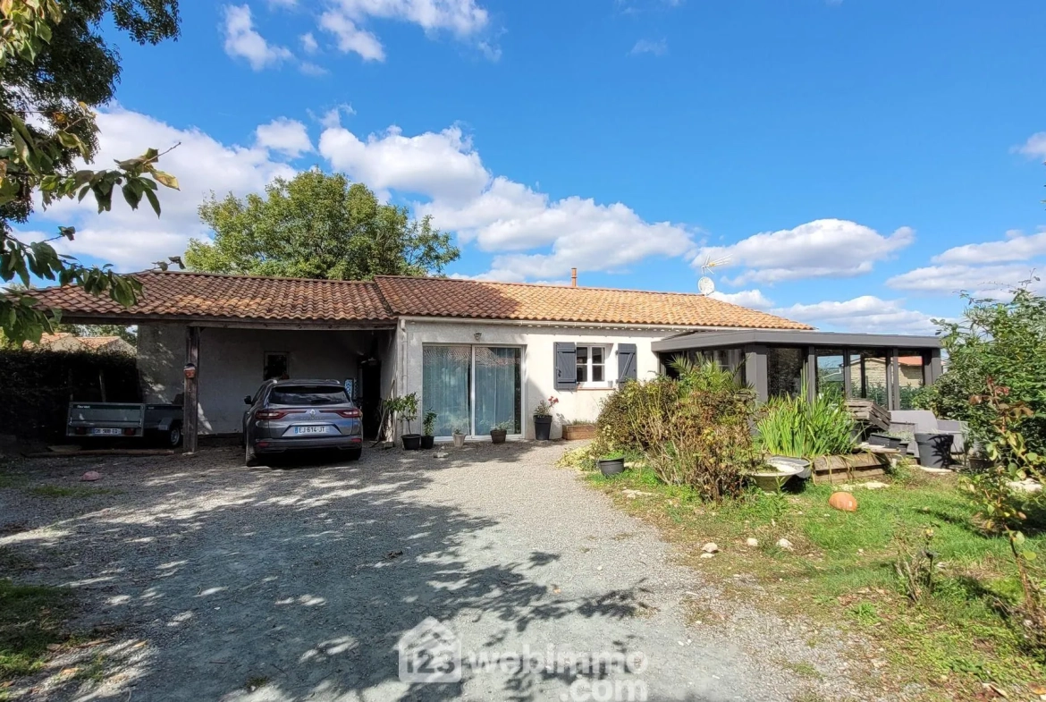 Maison avec piscine à La Jonchère de 123m², terrain 800m², à vendre 
