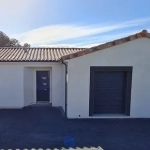Maison neuve 3 chambres avec jardin et garage à Noaillan