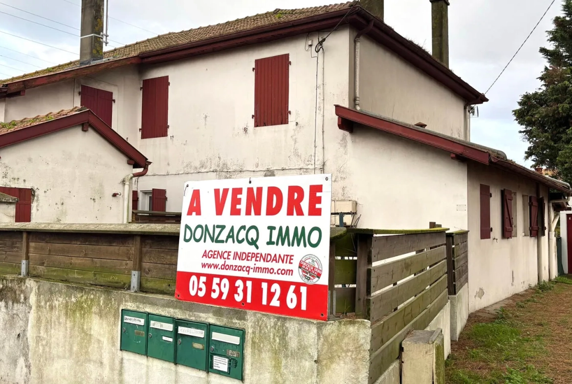 T3 duplex à Boucau avec jardinet privatif, investissement ou premier achat 