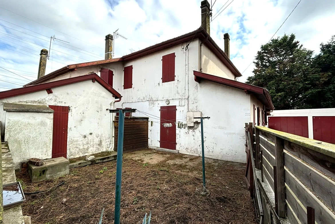 T3 duplex à Boucau avec jardinet privatif, investissement ou premier achat 