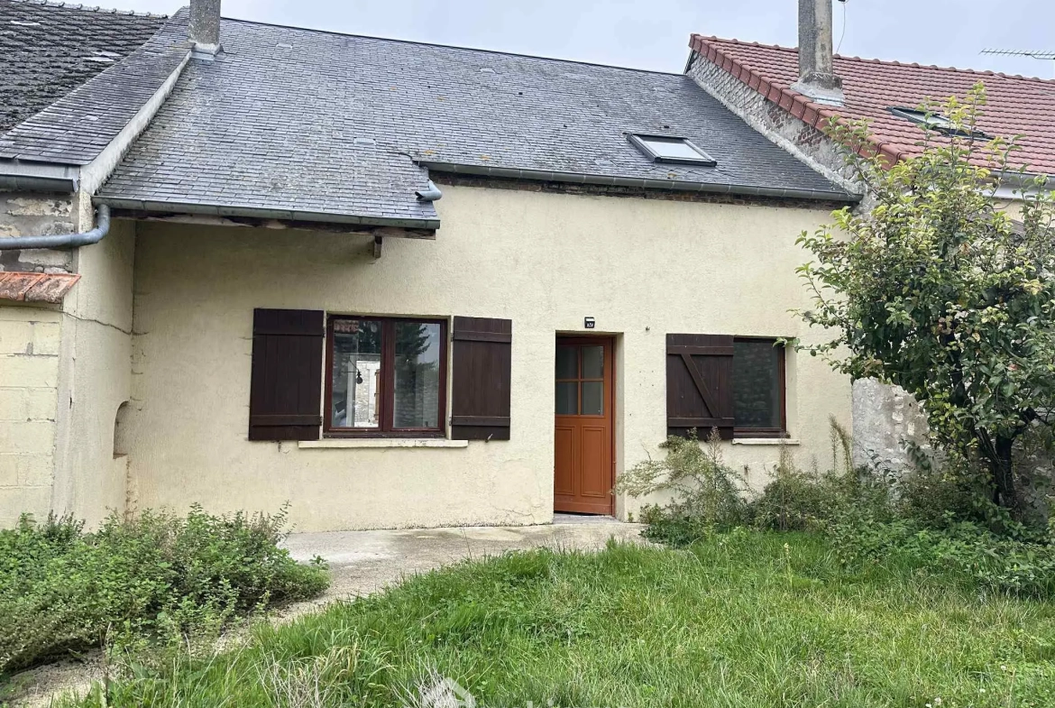 Charmante maison de ville de 85 m² avec garage et jardin à Sissonne 