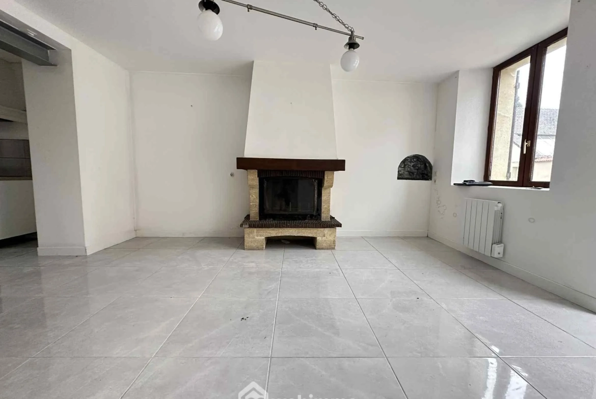 Charmante maison de ville de 85 m² avec garage et jardin à Sissonne 