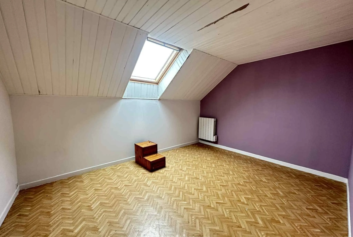 Charmante maison de ville de 85 m² avec garage et jardin à Sissonne 