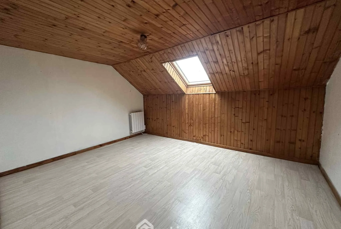 Charmante maison de ville de 85 m² avec garage et jardin à Sissonne 