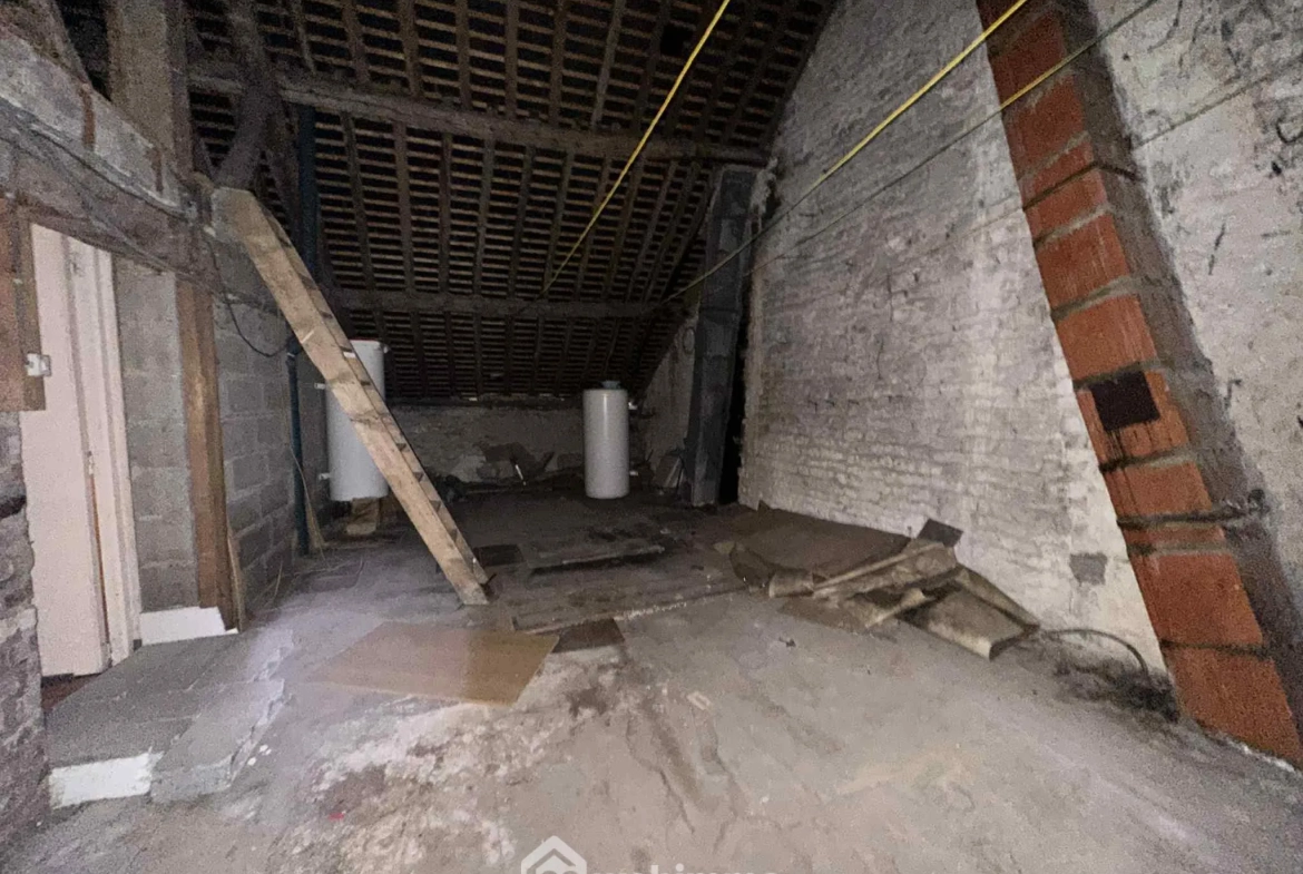Charmante maison de ville de 85 m² avec garage et jardin à Sissonne 