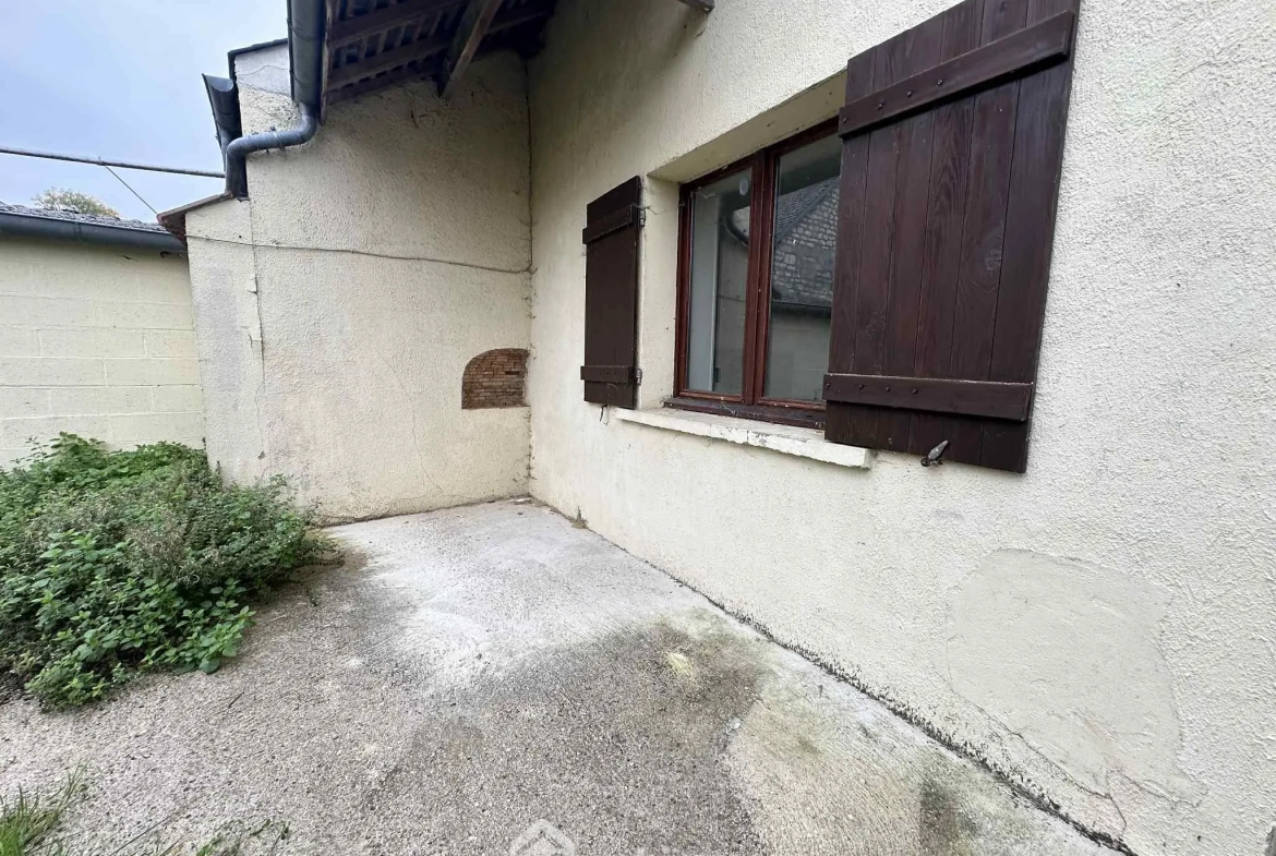 Charmante maison de ville de 85 m² avec garage et jardin à Sissonne 