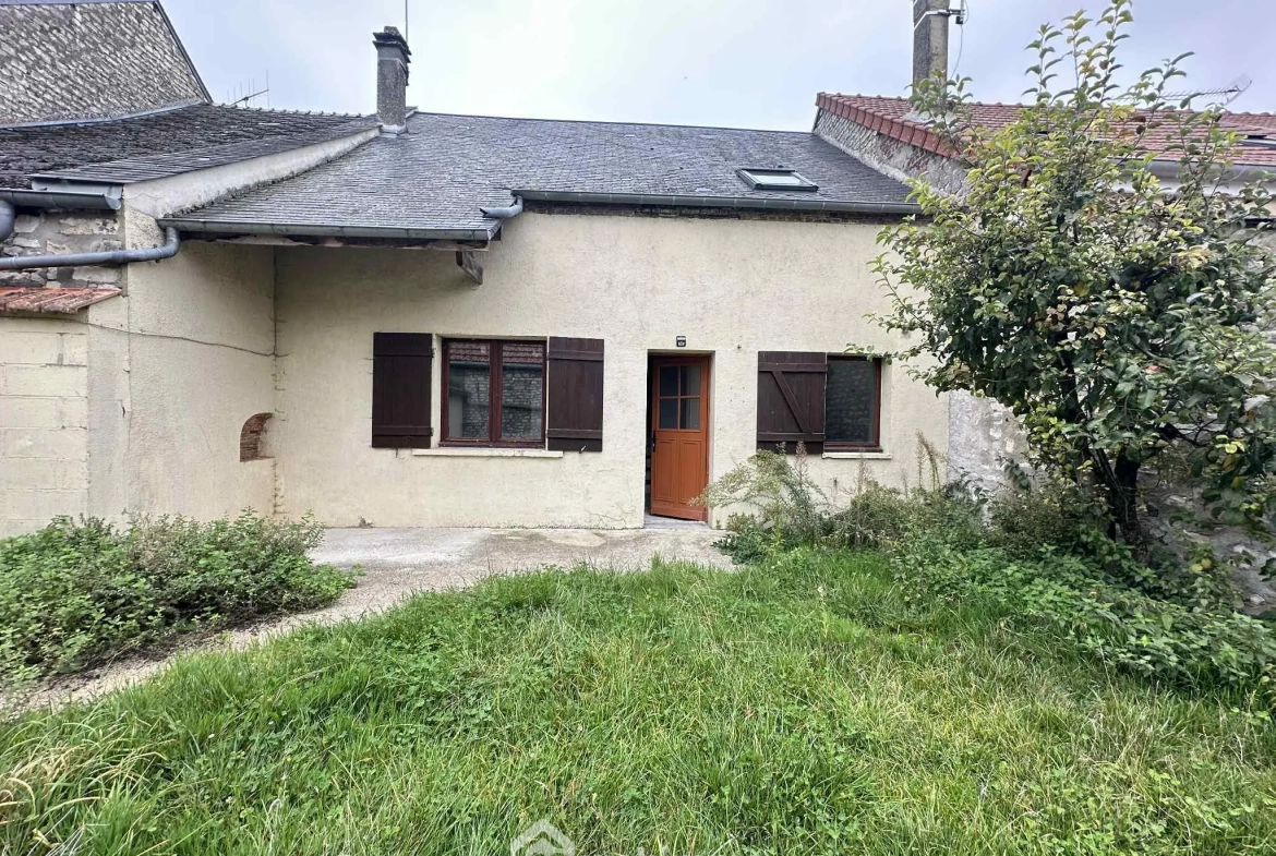 Charmante maison de ville de 85 m² avec garage et jardin à Sissonne 