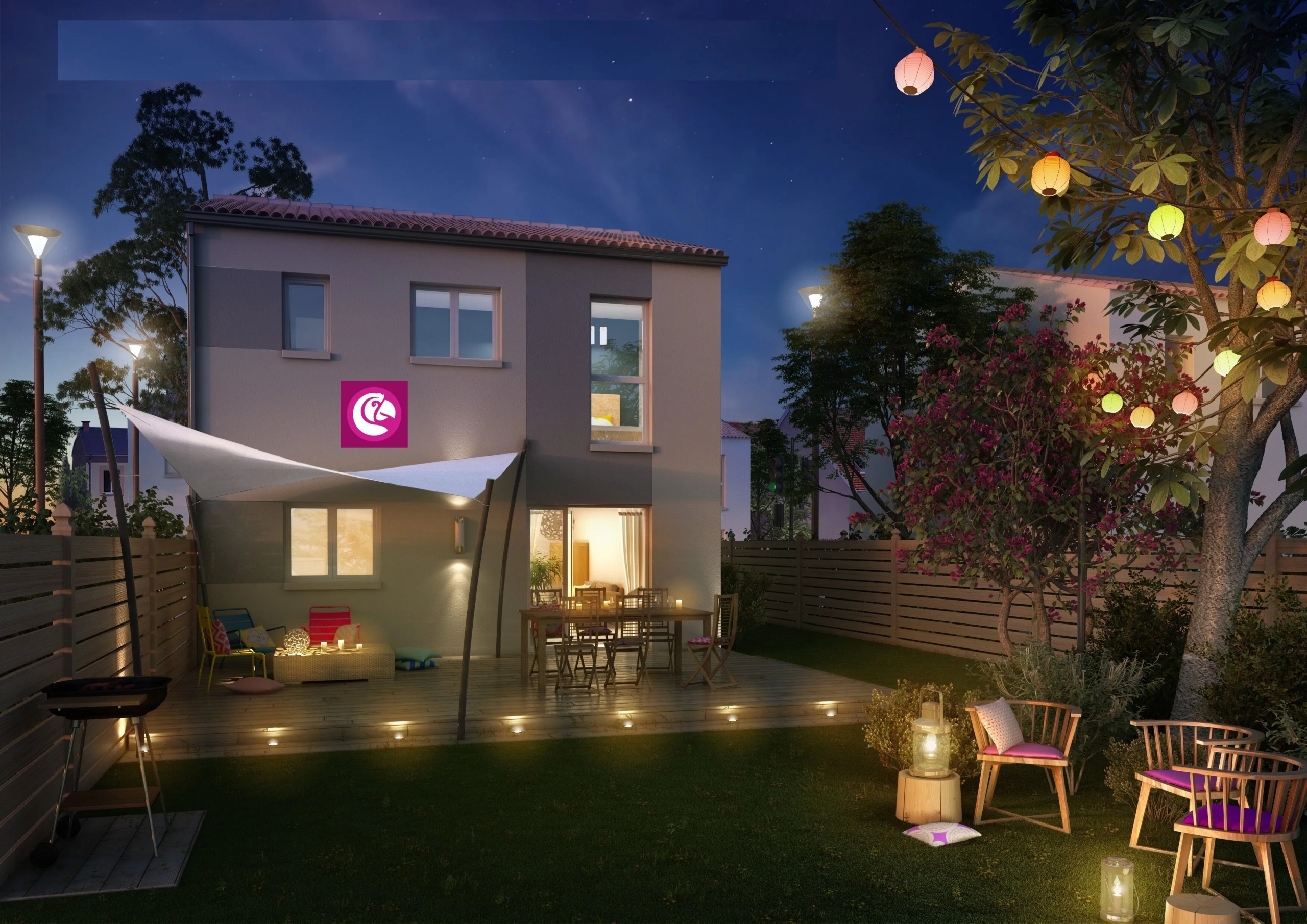 Maison neuve 3 chambres avec jardin à Toulenne - Projet clé en main 