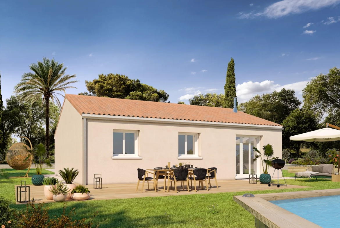 Maison neuve 2 chambres avec jardin à Casteljaloux – Offre exclusive 