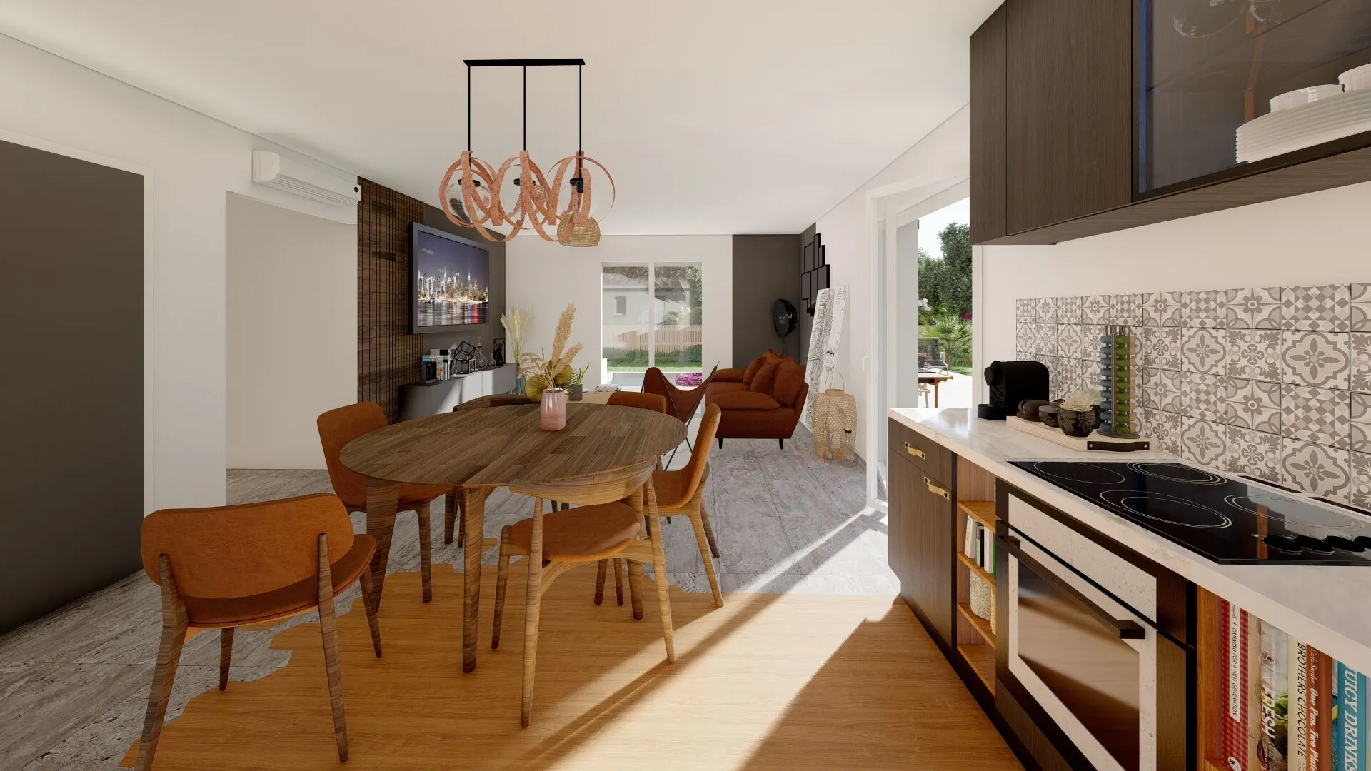 Maison neuve 80m² avec 3 chambres à Vielle-Saint-Girons, proche plage 