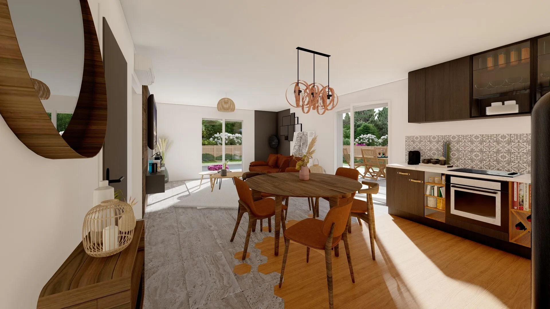 Maison neuve 80m² avec 3 chambres à Vielle-Saint-Girons, proche plage 