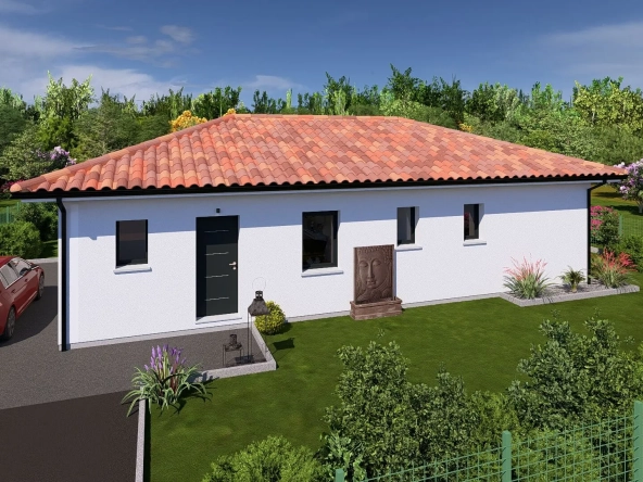 Maison neuve 2 chambres, 85m² à Saint-Michel-Escalus - Projet personnalisé