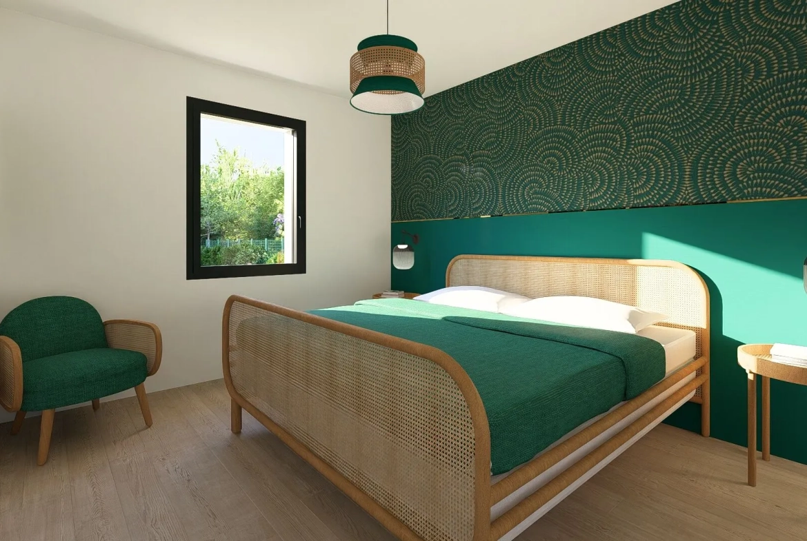 Maison neuve 2 chambres, 85m² à Saint-Michel-Escalus - Projet personnalisé 