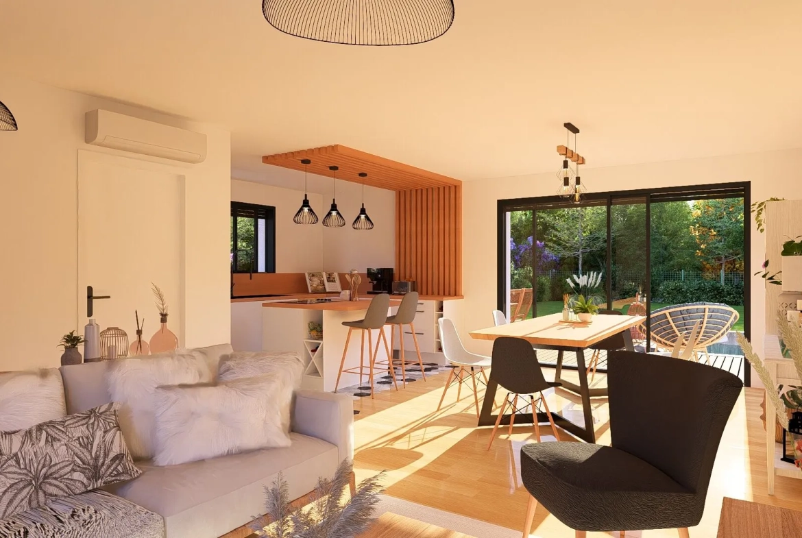 Maison neuve 2 chambres, 85m² à Saint-Michel-Escalus - Projet personnalisé 