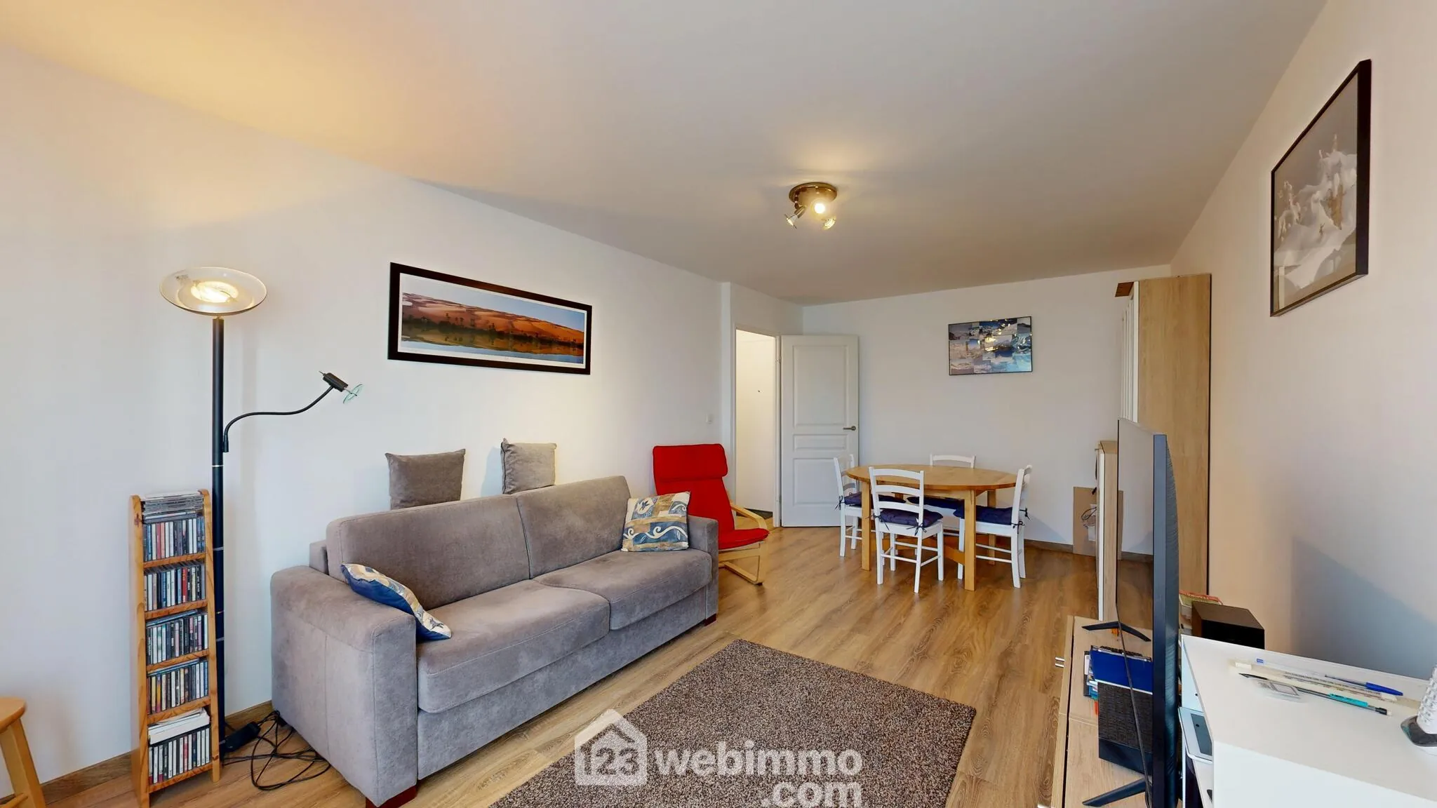 À vendre appartement 3 pièces de 65 m² à Compiègne, résidence sécurisée avec parking 